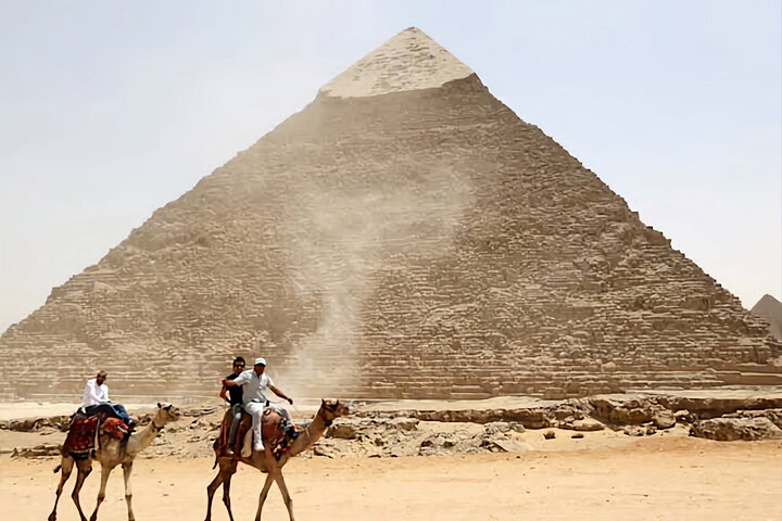 Half-Day Cairo Private Guided Tour to Giza Pyramids &Sphinx included Area ticket - Image 1