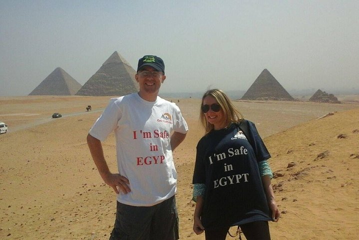 Layover Tour To Giza Pyramids & Egyptian Museum & Old Cairo from Cairo Airport - Image 3