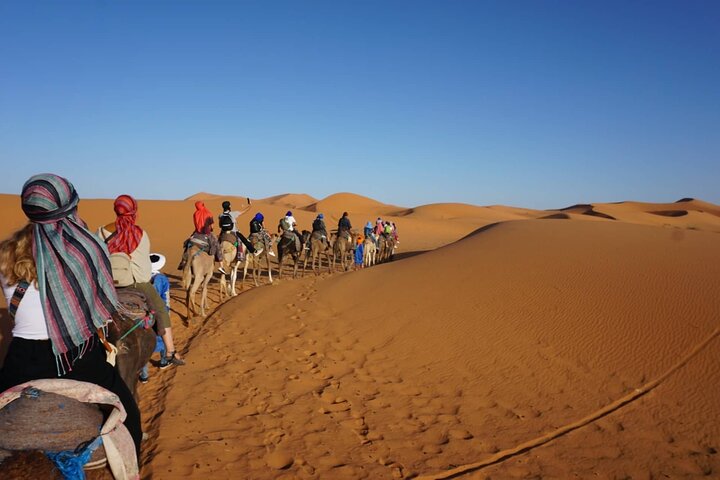 5 Days Desert Tour via Chefchaoun and Fes From Tangier - Image 1