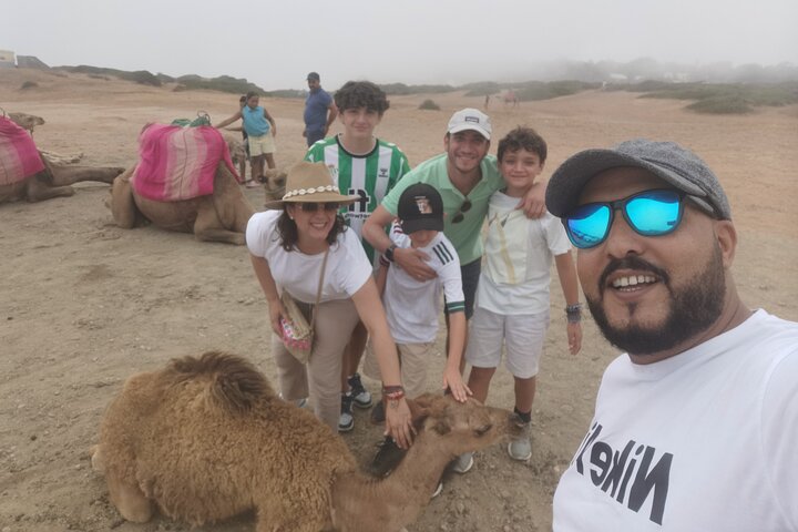 Camel ride in Tanger