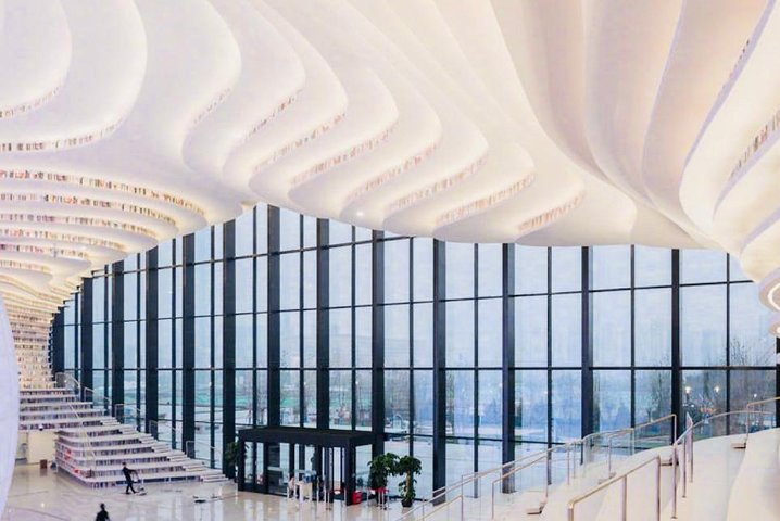 Private Tianjin Shore Excursion to Binhai Library and Shopping - Image 1