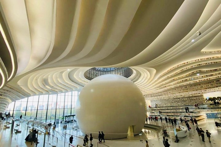 Private Tianjin Shore Excursion to Binhai Library and Shopping - Image 2