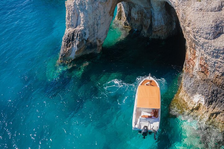 Shipwreck and Blue Caves-7.5m Private Speedboat Tour (up to 8pax) - Image 3