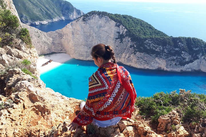 Zakynthos : One day small group tour to Navagio beach Blue Caves & top view  - Image 2