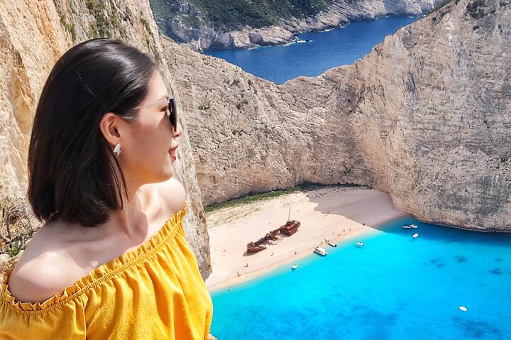 Zakynthos Private Tour to Navagio Shipwreck by Land and Sea - Image 3