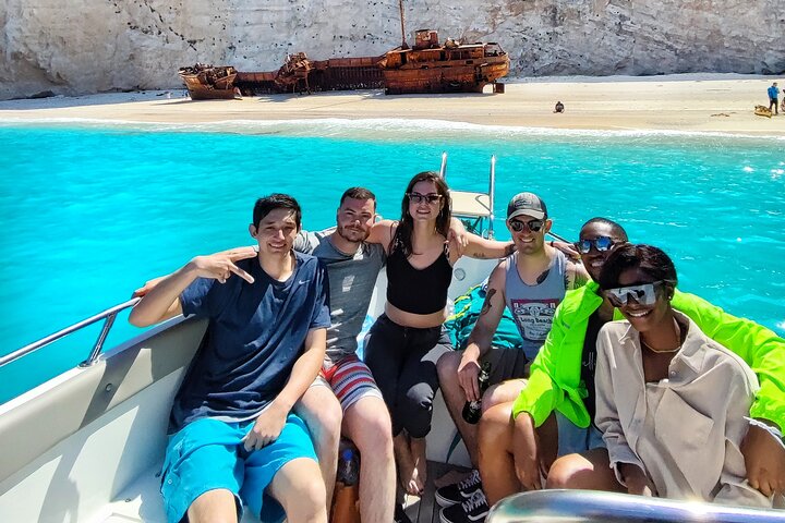 Zakynthos Private Tour to Navagio Shipwreck by Land and Sea - Image 1