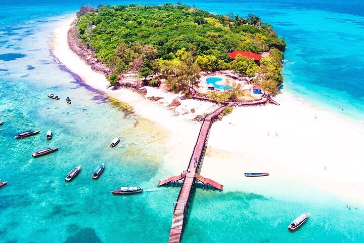 Prison Island, BlueLagoon, Starfish Tour, Rock Restaurant, Kuza Cave, Paje Beach - Image 1