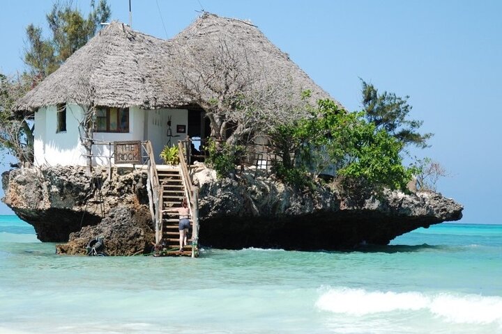 Romantic Seafood Dinner at The Rock Restaurant Zanzibar - Image 1