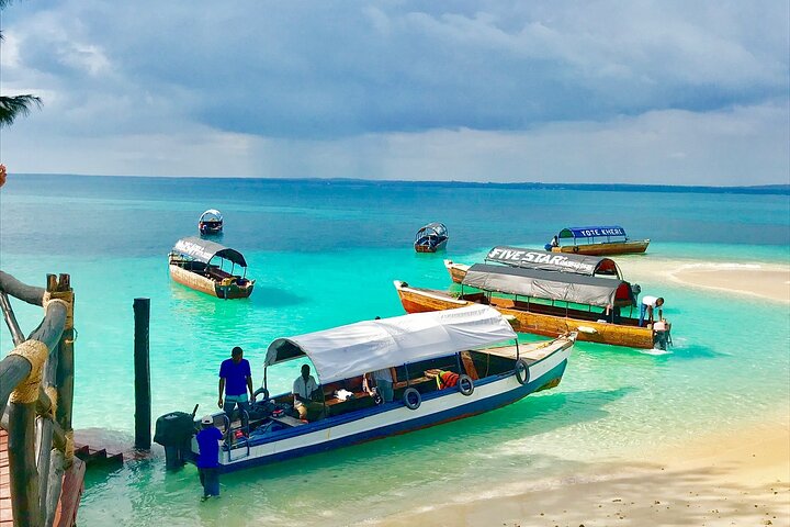 Zanzibar Prison Island Tour; Kuza Cave Tour; Swahili Cave; Paje Beach; The Rock - Image 5