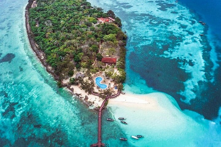Zanzibar Prison Island Tour; Kuza Cave Tour; Swahili Cave; Paje Beach; The Rock - Image 1