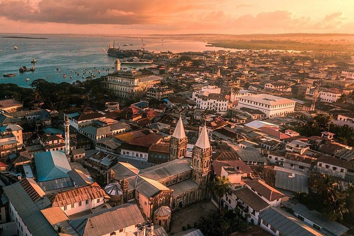 Zanzibar Private Sunset Cruise and Seafood Dinner by Dhow Boat - Image 1