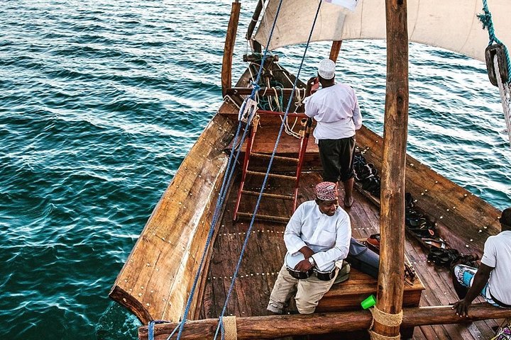 Zanzibar Private Sunset Cruise and Seafood Dinner by Dhow Boat - Image 2
