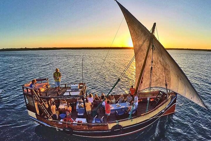 Zanzibar Sunset Dhow Cruise with Transfers. - Image 1