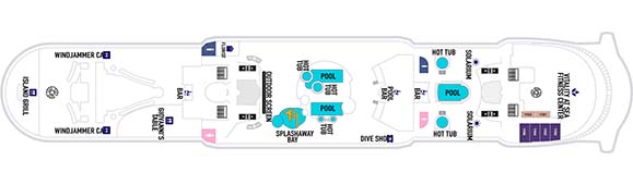 Adventure of the Seas Deckplan 11