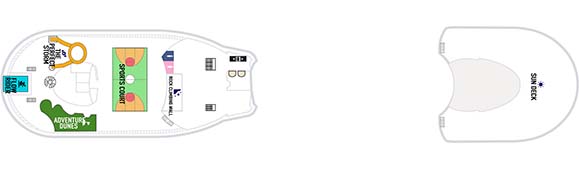 Adventure of the Seas Deckplan 13