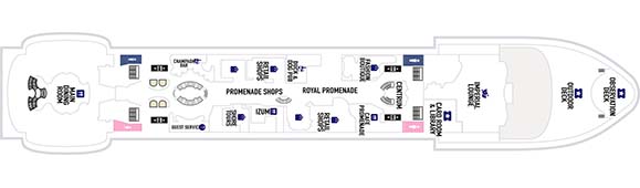 Adventure of the Seas Deckplan 5