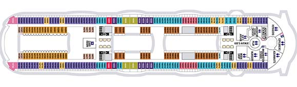 Allure of the Seas Deckplan 14