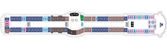 Brilliance of the Seas Deckplan 10