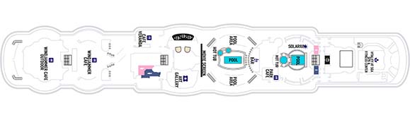 Brilliance of the Seas Deckplan 11