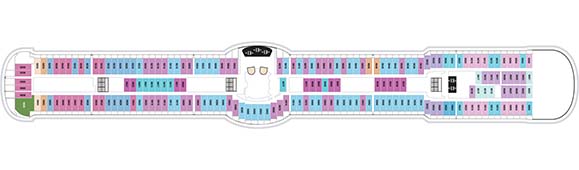 Brilliance of the Seas Deckplan 9