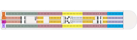 Caribbean Princess Deckplan 12