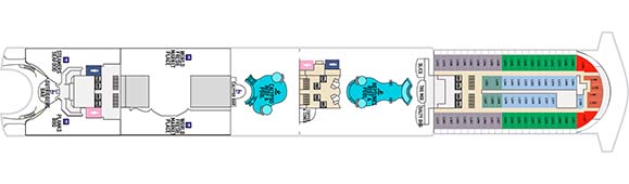Caribbean Princess Deckplan 15