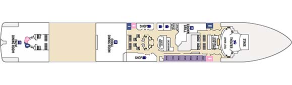 Caribbean Princess Deckplan 6