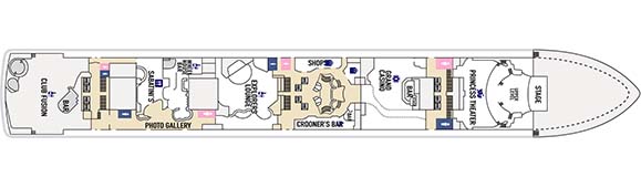 Caribbean Princess Deckplan 7