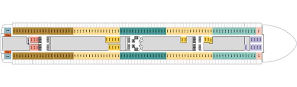 Caribbean Princess Deckplan 9