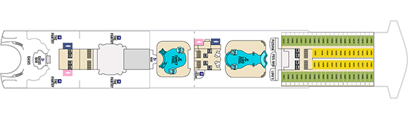 Deck 14 for Carnival Adventure
