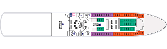 Deck 5 for Carnival Adventure