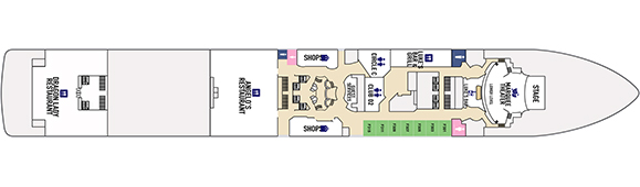 Deck 6 for Carnival Adventure