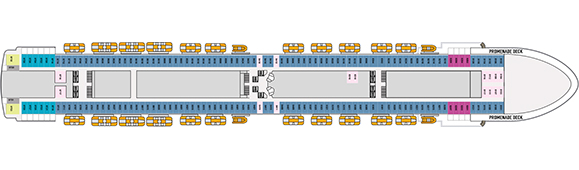 Deck 8 for Carnival Adventure