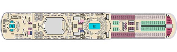 Carnival Breeze Deckplan 10