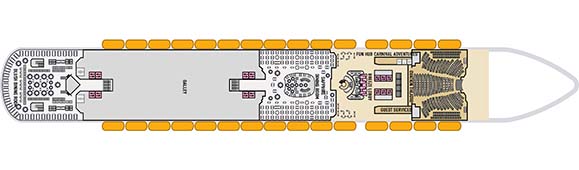 Carnival Breeze Deckplan 3