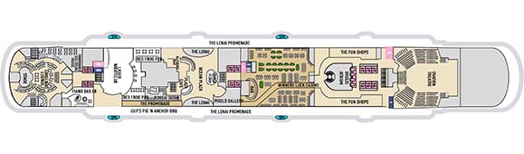 Carnival Breeze Deckplan 5