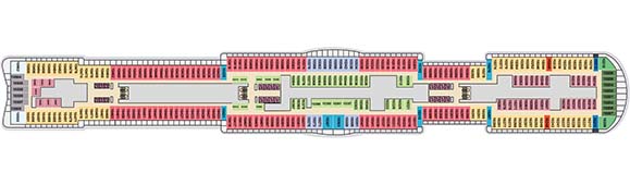 Carnival Celebration Deckplan 10