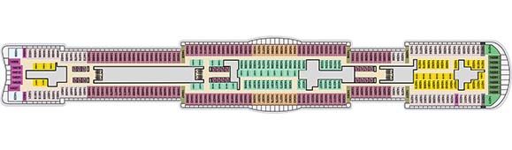 Carnival Celebration Deckplan 14