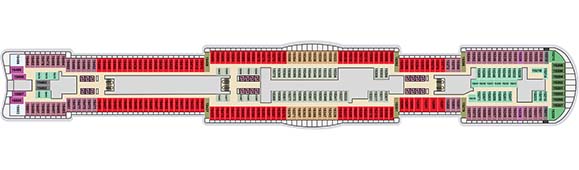 Carnival Celebration Deckplan 15