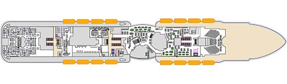 Carnival Celebration Deckplan 7