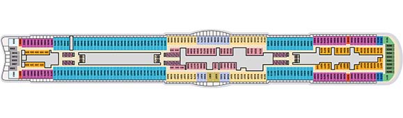 Carnival Celebration Deckplan 9