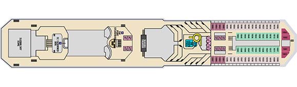 Carnival Conquest Deckplan 10