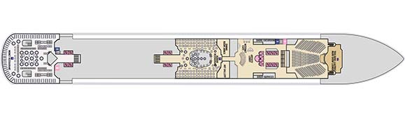 Carnival Conquest Deckplan 3