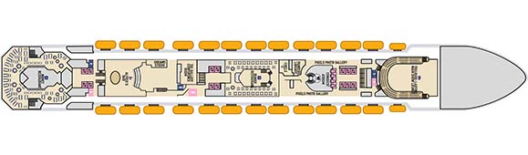 Carnival Conquest Deckplan 4