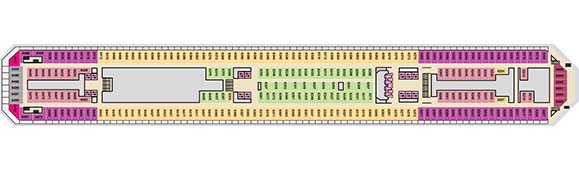 Carnival Conquest Deckplan 6