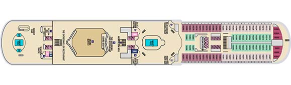 Carnival Dream Deckplan 10