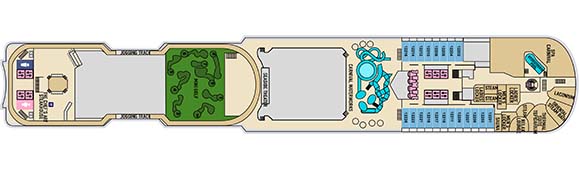 Carnival Dream Deckplan 12