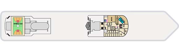 Carnival Dream Deckplan 14