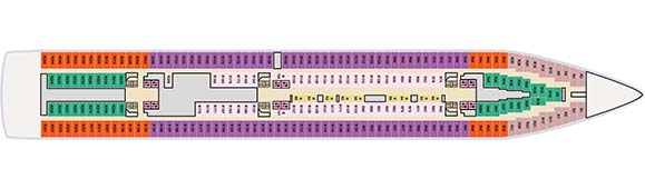 Carnival Elation Deckplan 4