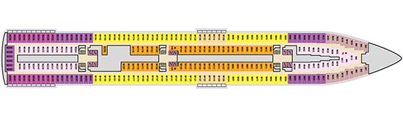 Carnival Elation Deckplan 5